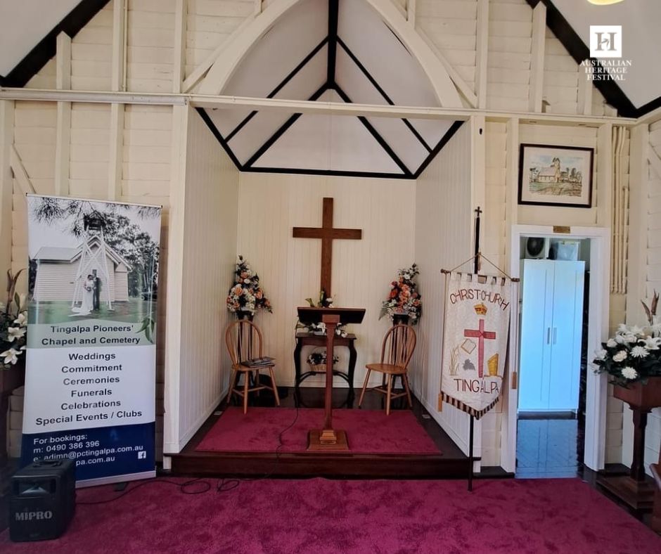 Connections Tingalpa Pioneers Chapel and Cemetery