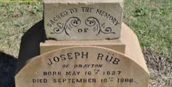 Mark Meara's presentation on Edward Lord and Joseph Jacob Rub two influential Drayton Pioneers